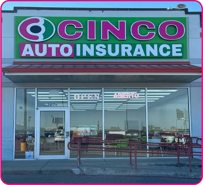 Cinco Auto Insurance Office Front