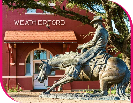 WEATHERFORD landscape