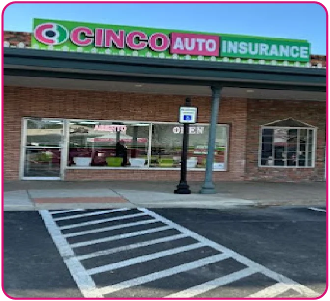 Cinco Auto Insurance Office Front