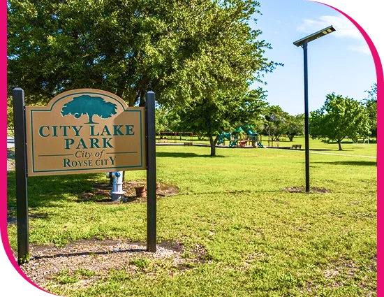 ROYSE CITY landscape